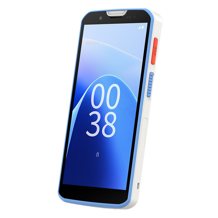 AS3858SF4NSGH – CipherLab RS38H, Hot-Swap, 2D, projiziert kapazitiv, GPS, USB-C, BT (BLE), eSIM, 5G, NFC, Android, GMS, RB