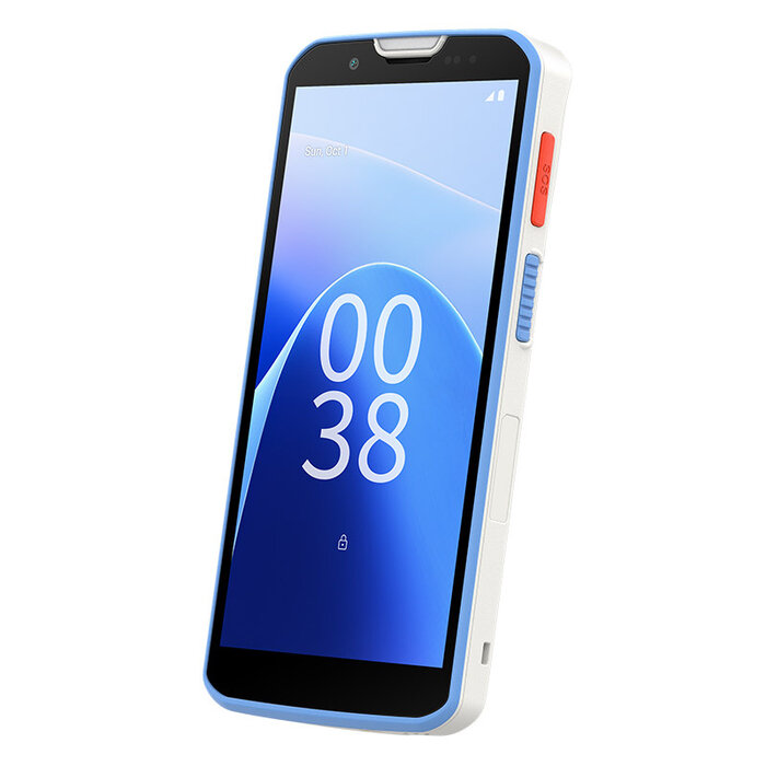 CIPHERLAB CO., LTD. AS3858SF4NSGH – CipherLab RS38H, Hot-Swap, 2D, projiziert kapazitiv, GPS, USB-C, BT (BLE), eSIM, 5G, NFC, Android, GMS, RB
