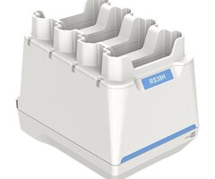 ARS384SBHCE01- Base di ricarica per batteria a 4 slot CipherLab, UE, settore sanitario