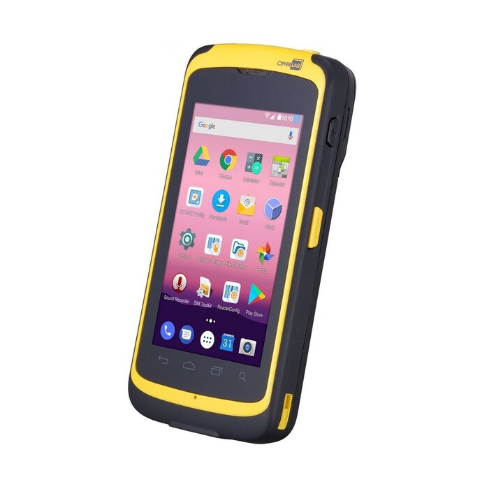 AS51E2BE4Q401- CipherLab RS51, 2D, 11,9cm (4,7''), GPS, RFID, BT, Wi-Fi, 4G, NFC, Android, GMS