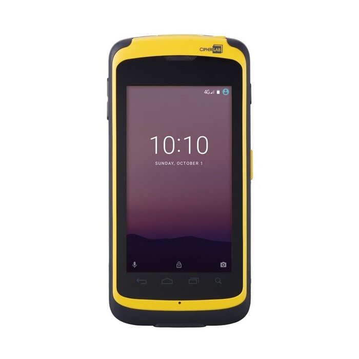 CIPHERLAB CO., LTD. AS51E2BG4Q401- CipherLab RS51, 2D, 11,9cm (4,7''), GPS, RFID, BT, Wi-Fi, 4G, NFC, Android, GMS