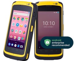 AS51E2BG5Q401- CipherLab RS51, 2D, 11,9 cm (4,7''), GPS, RFID, BT, Wi-Fi, 4G, NFC, Android, GMS
