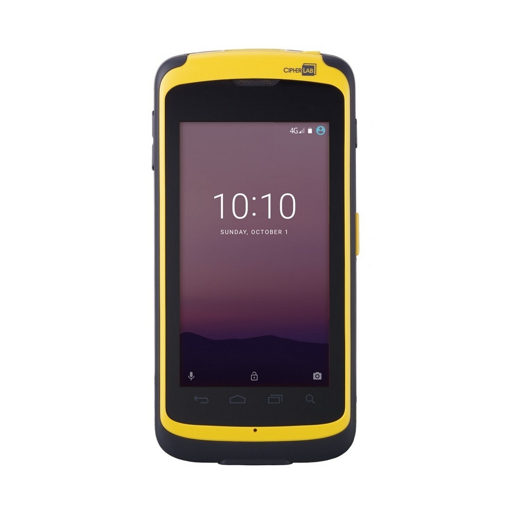 AS51E2BG5Q401- CipherLab RS51, 2D, 11,9 cm (4,7''), GPS, RFID, BT, Wi-Fi, 4G, NFC, Android, GMS