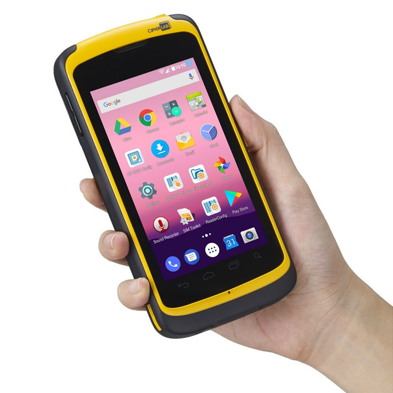 AS51E2BG5Q401- CipherLab RS51, 2D, 11,9 cm (4,7''), GPS, RFID, BT, Wi-Fi, 4G, NFC, Android, GMS
