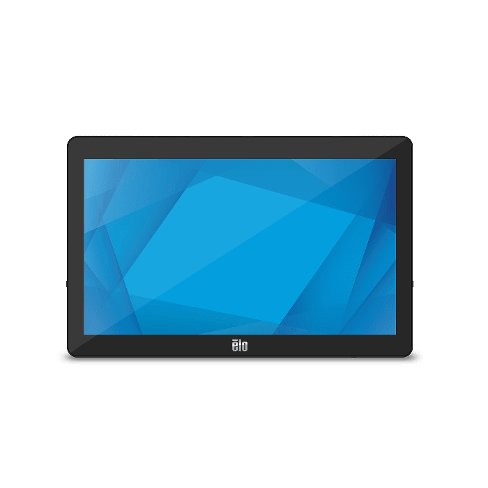 ELO E262258- Système Elo EloPOS, 39,6 cm (15,6''), capacitif projeté, USB, alimentéUSB, RS232, BT, Ethernet, Wi-Fi, Intel Core i3, SSD, 10 IoT Enterprise
