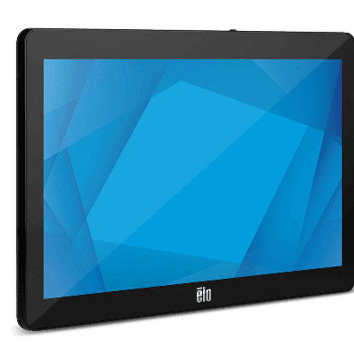 ELO E262258- Elo EloPOS-systeem, 39,6 cm (15,6''), geprojecteerd capacitief, USB, poweredUSB, RS232, BT, Ethernet, Wi-Fi, Intel Core i3, SSD, 10 IoT Enterprise
