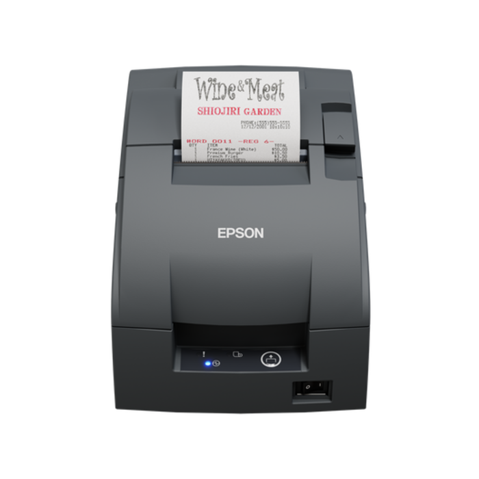 EPSON C31CL27102F2- Epson TM-U220IIB, ERC38B, cutter, LPT, gris foncé