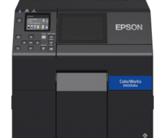 EPSON C31CL91202- ColorWorks D6500 dye ink, peeler, disp., USB, Ethernet, black