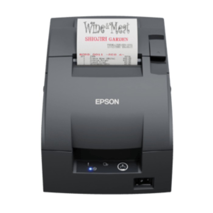 EPSON C31CL27102F1 - Epson TM-U220IIB, ERC38B, plotter de corte, USB, gris oscuro
