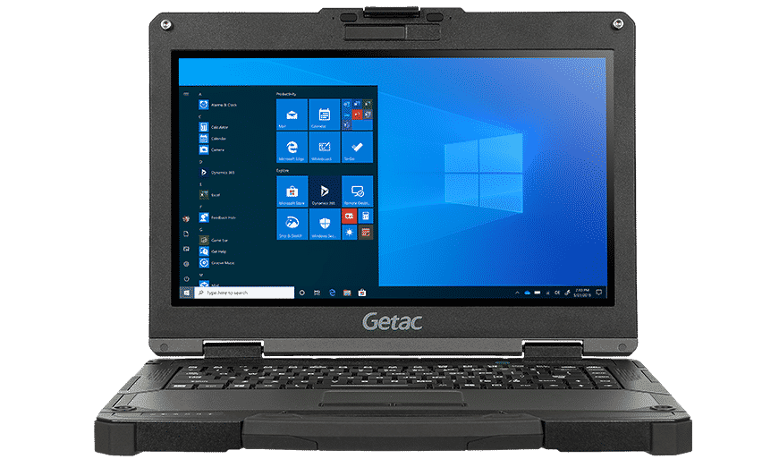 GETAC BM21Z4BSBDFX- Getac B360, 33,8 cm (13,3''), Full HD, formato estadounidense, USB, RS232, Bluetooth, Wi-Fi, Intel Core i5, SSD, Win. 10 Pro, RB