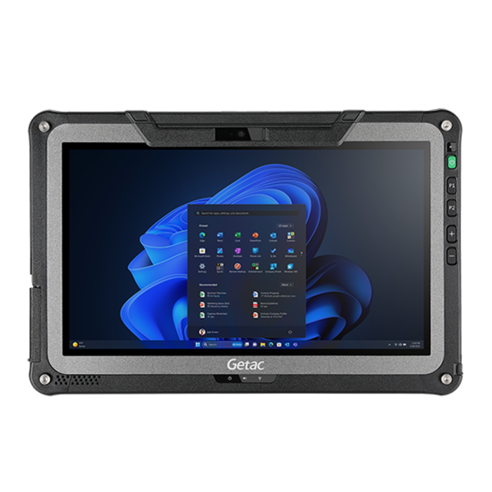 GETAC FTA154JI1MLX- Getac F110G7, 29,5cm (11,6''), geprojecteerd capacitief, Full HD, GPS, USB, BT, Ethernet, 4G, Intel Core i5, SSD, Win. 11 Pro, RB