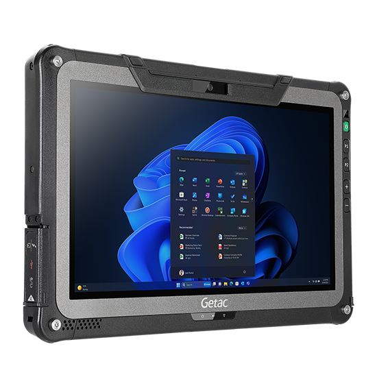 GETAC Getac F110G7, 29, 5 cm (11, 6''), pantalla capacitiva proyectada, Full HD, USB, RS232, Bluetooth, Ethernet, Wi-Fi, detalles del producto