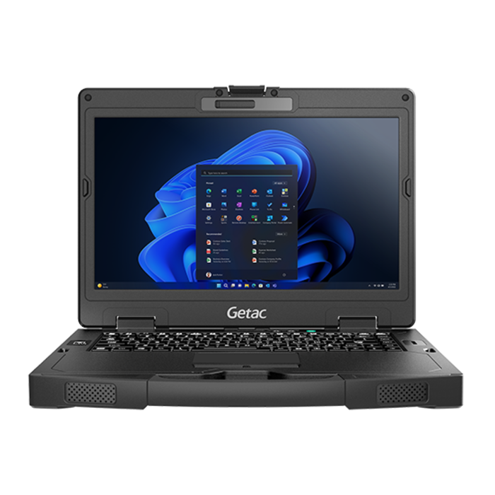 GETAC Getac S410, 35.5cm (14''), IT-layout, USB, USB-C, RS232, BT, Ethernet, Wi-Fi, Intel Core i5, SSD, Win. 11 Pro