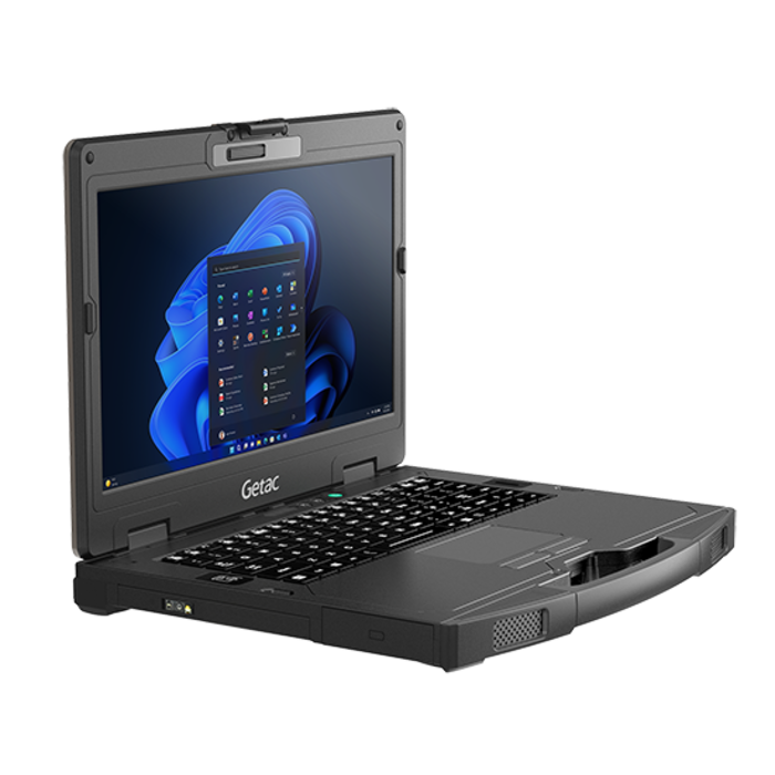 GETAC Getac S410, 35.5cm (14''), IT-layout, USB, USB-C, RS232, BT, Ethernet, Wi-Fi, Intel Core i5, SSD, Win. 11 Pro