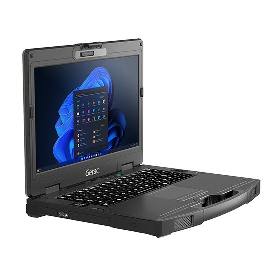 GETAC Getac S410, 35.5cm (14''), IT-layout, USB, USB-C, RS232, BT, Ethernet, Wi-Fi, Intel Core i5, SSD, Win. 11 Pro