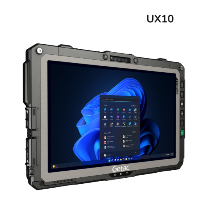 GETAC USEE64VIX4XX- Getac UX10G3, Hard Handle, 25,7cm (10,1''), GPS, USB, BT, Wi-Fi, 4G, Intel Core i7, SSD, Win. 11 Pro
