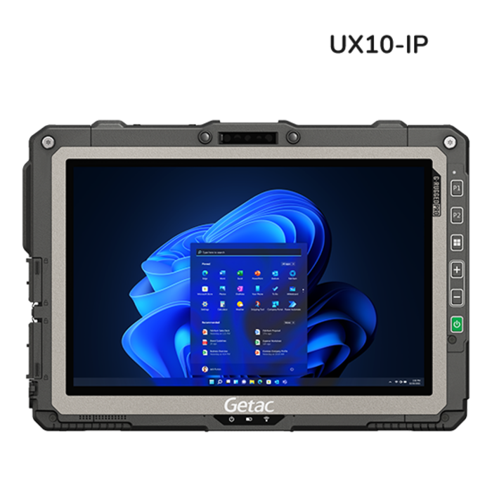 GETAC USEE64VIX4XX- Getac UX10G3, poignée rigide, 25,7 cm (10,1''), GPS, USB, BT, Wi-Fi, 4G, Intel Core i7, SSD, Win. 11 Pro