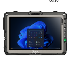 GETAC USC154WIXDXE- Getac UX10G3-EX, ATEX, 25,7cm (10,1''), USB, BT, Wi-Fi (Wi-Fi), Intel Core i5, SSD, Win. 11 Pro, ATEX
