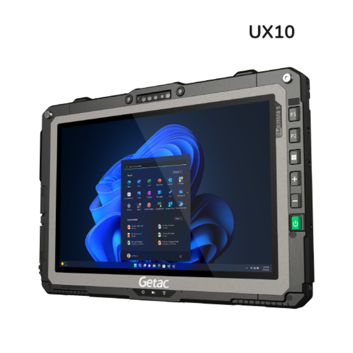 GETAC USC154VIXDHX- Getac UX10G3, 2D, 25,7 cm (10,1''), USB, Bluetooth, Wi-Fi, Intel Core i5, SSD, Windows 11 Pro