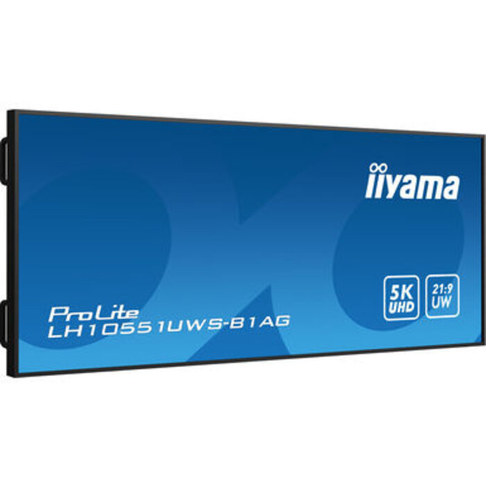 IIYAMA LH10551UWS-B1AG- iiyama LH10551UWS-B1AG, 24h/24 et 7j/7, 5K, USB, USB-C, Ethernet, kit (RS232)
