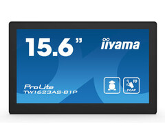 IIYAMA TW1623AS-B1P- iiyama ProLite IDS, 39.6 cm (15,6''), Projected Capacitive, Full HD, USB, BT, Ethernet, Wi-Fi, Android, black