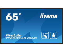 IIYAMA TF6539AS-B1AG- iiyama ProLite TF6539AS-B1AG, 24/7, 164cm (64,6''), geprojecteerd capacitief, 4K, USB, RS232, Ethernet, Android, kit (USB)