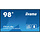 iiyama ProLite LH9875UHS-B2AG, 247,7 cm (98''), 4K, USB, RS232, Ethernet, kit (RS232), negro