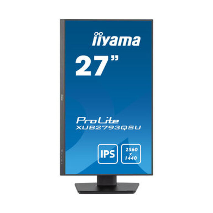 IIYAMA XUB2793QSU-B7- iiyama ProLite XUB2793QSU-B7, 68,6 cm (27''), USB, kit (USB), zwart