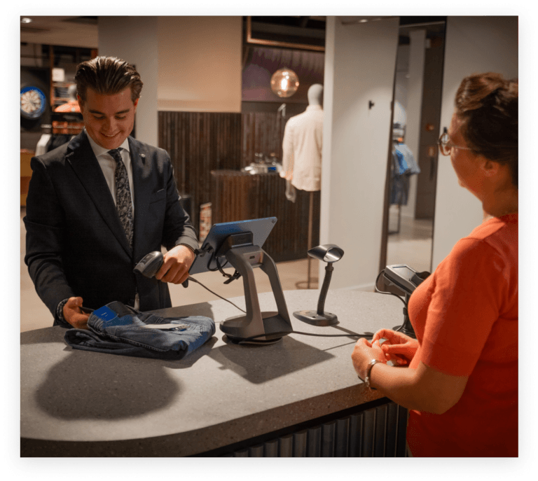 INVUE Support pour centre de paiement InVue
