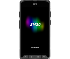M3 SM2X4R-S3CHSS-HF-ST-M3 Mobiel SM20, 2D, SE4750, 12,7 cm (5''), GPS, USB, BT (5.1), Wi-Fi, 4G, NFC, Android, GMS, RB, zwart