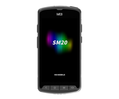 M3 M3 Móvil SM20, 2D, SE4750, 12,7 cm (5''), GPS, USB, BT (5.1), Wi-Fi, 4G, NFC, Android, GMS, batería externa, RB, negro