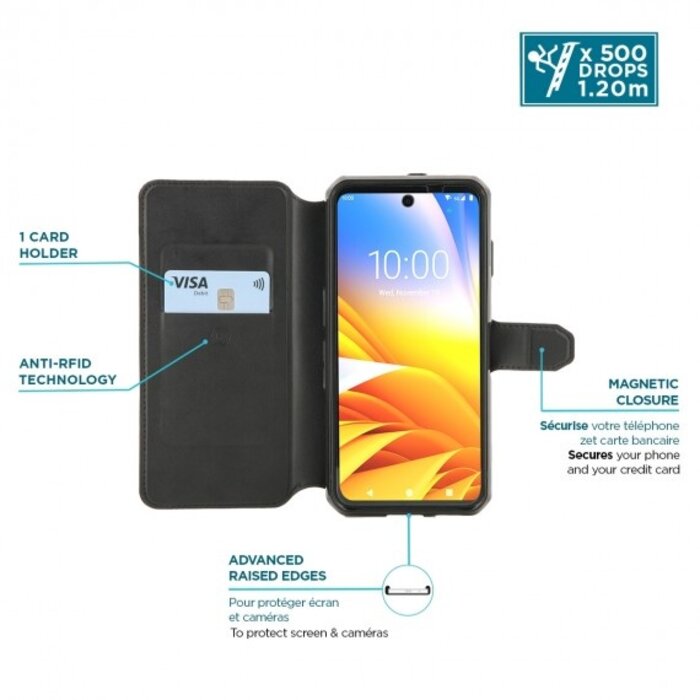 MOBILIS 48058- Custodia protettiva Mobilis, nera