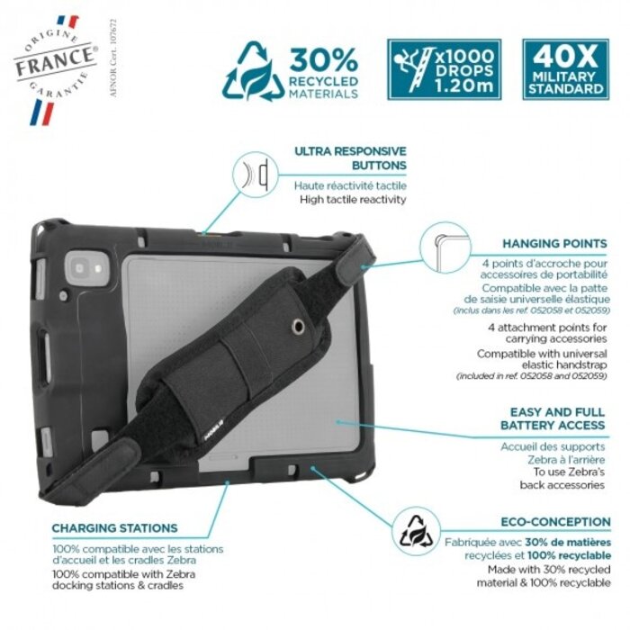 MOBILIS 52058- Mobilis PROTECH Protective Case