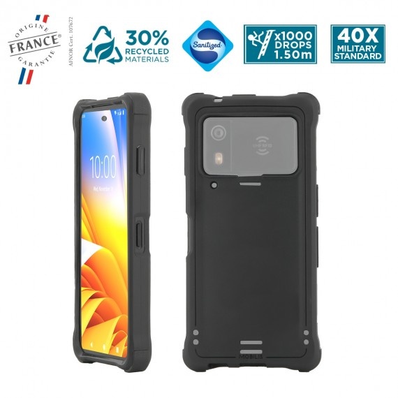 MOBILIS Funda protectora Mobilis, negra, 40 g