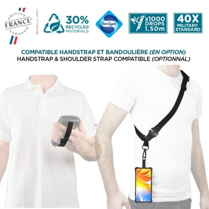 MOBILIS 65029- Étui de protection Mobilis, noir