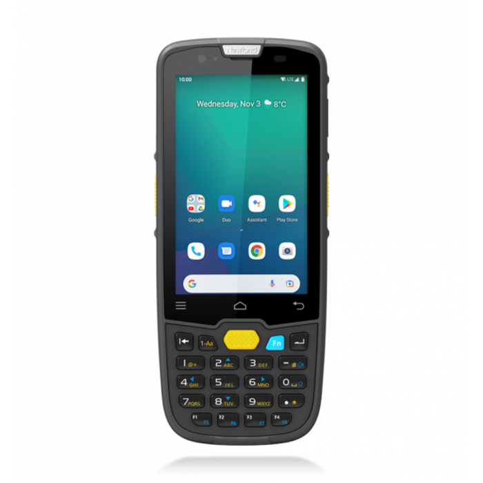Newland NLS-MT6755-W4-A13- Newland MT67, 2D, 10,5 cm (4''), GPS, USB-C, BT, Wi-Fi, 4G, NFC, Android, kit, GMS