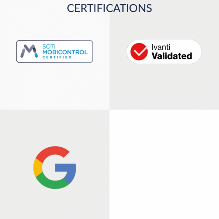 Newland NLS-MT9055-W4X-A13- Newland MT90, 2D, 12.7 cm (5''), GPS, USB-C, Wi-Fi, 4G, NFC, Android, kit, GMS