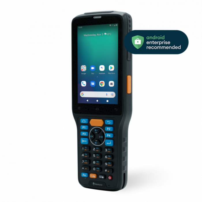 Newland N7-Pro-W4-E2-A13- Newland N7, 2D, Near & Far, 10.5 cm (4''), GPS, USB-C, BT, Wi-Fi, 4G, NFC, Android, kit (USB), GMS