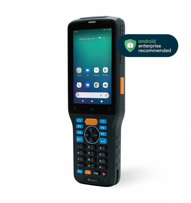 Newland N7-Pro-W4-E4-A13- Newland N7, 2D, cerca y lejos, 10,5 cm (4''), GPS, USB-C, BT, Wi-Fi, 4G, NFC, Android, kit (USB), GMS