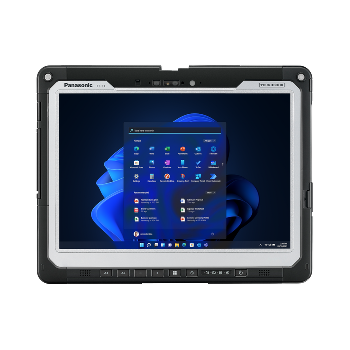 PANASONIC CF-334Z04UB4- Panasonic TOUGHBOOK 33 MK3, 30,5 cm (12''), USB, USB-C, RS232, 4G, Intel Core i7, SSD, Windows 11 Pro, RB