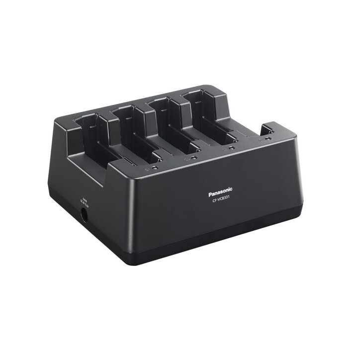 PANASONIC Cargador de batería Panasonic de 4 bahías CF-VCB331W