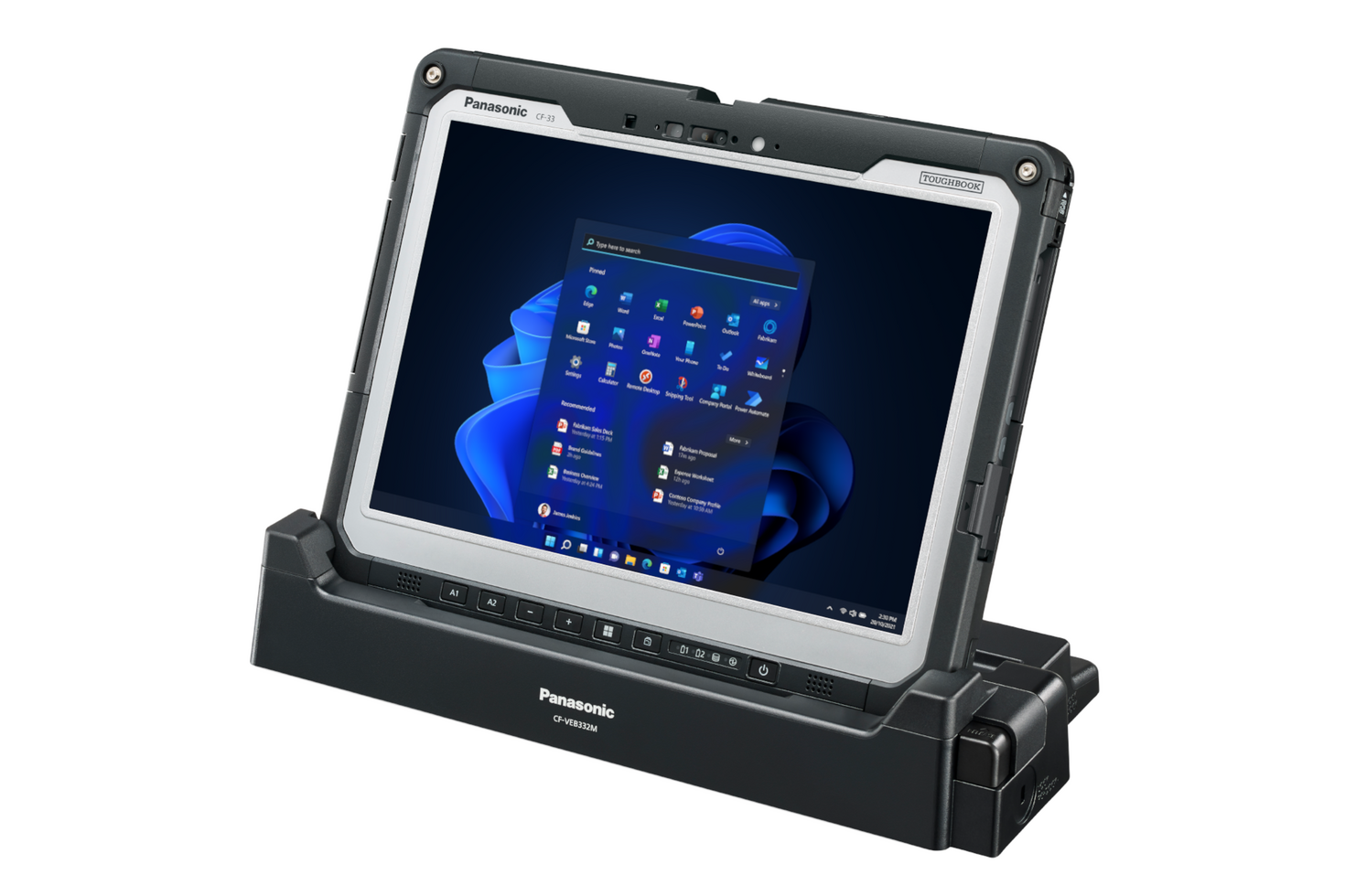 PANASONIC Panasonic TOUGHBOOK 33, MK4, 30.5 cm (12''), QWERTZ (DE), hot-swap, USB, BT, Ethernet, Wi-Fi, Intel Core i5, SSD, Win. 11 Pro, RB