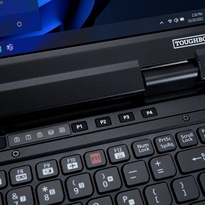 PANASONIC FZ-40FZ00MB4- Panasonic TOUGHBOOK 40 mk2, 35,5 cm (14''), Full HD, layout USA, USB, USB-C, BT (5.1), Ethernet, Wi-Fi, SSD, Win. 11 Pro, nero