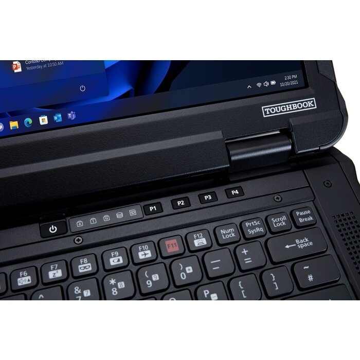 PANASONIC Panasonic TOUGHBOOK 40 mk2, 35,5 cm (14''), Full HD, formato EE. UU., USB, USB-C, BT (5.1), Ethernet, Wi-Fi, SSD, Win. 11 Pro, negro