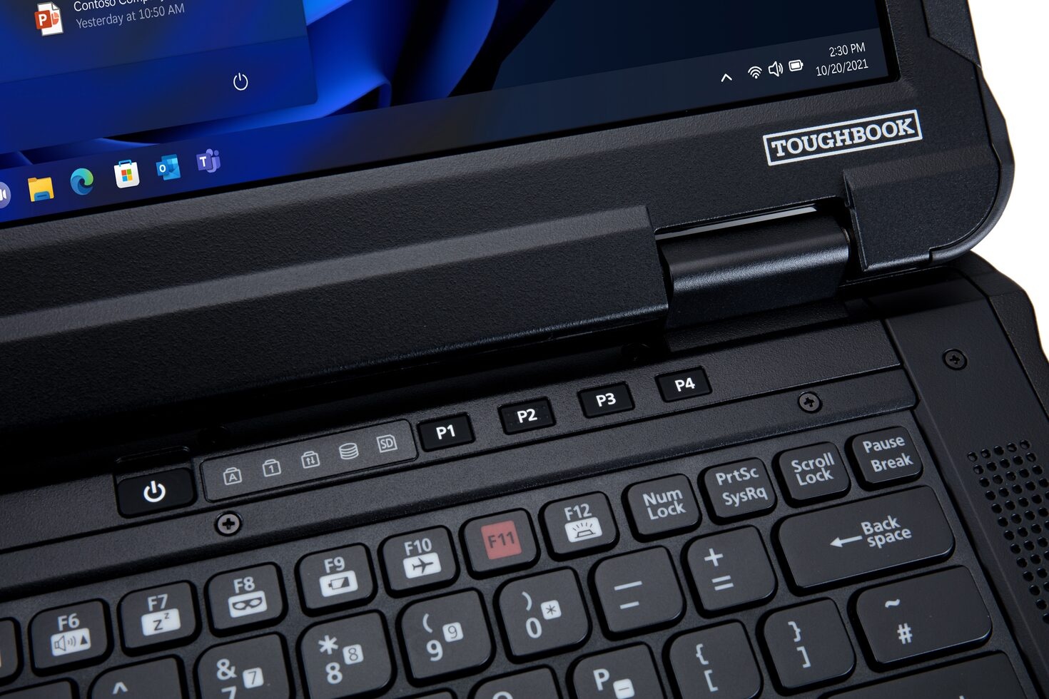 PANASONIC Panasonic TOUGHBOOK 40 mk2, 35,5 cm (14''), Full HD, formato EE. UU., USB, USB-C, BT (5.1), Ethernet, Wi-Fi, SSD, Win. 11 Pro, negro