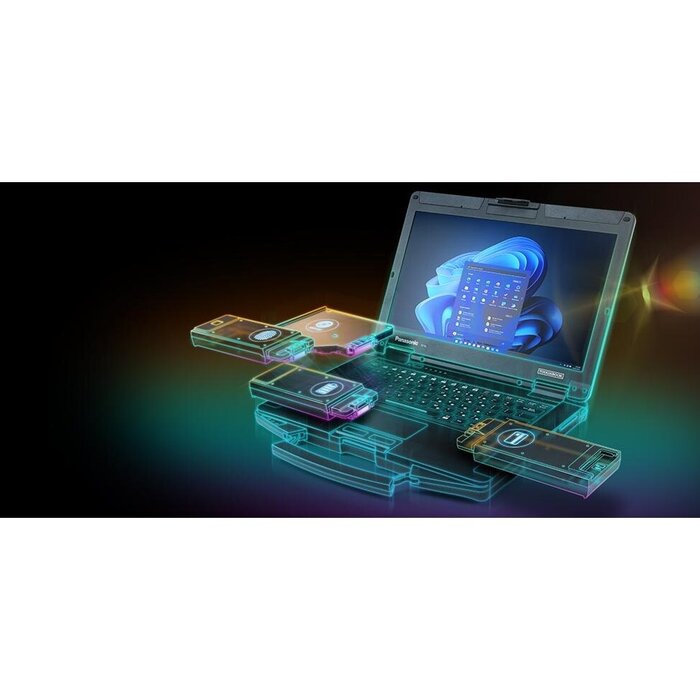 PANASONIC FZ-55JKC2EBF- Panasonic TOUGHBOOK 55 MK3, Thunderbolt, 35,5 cm (14''), Full HD, disposition FR, USB, BT, Ethernet, Wi-Fi, SSD, Win. 11 Pro, RB