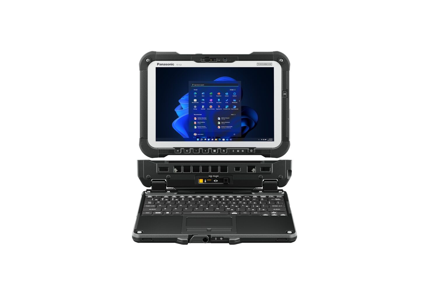 PANASONIC Panasonic TOUGHBOOK G2 mk3, 25,7 cm (10,1''), USB, Ethernet, NFC, SSD, Windows 11 Pro, negro
