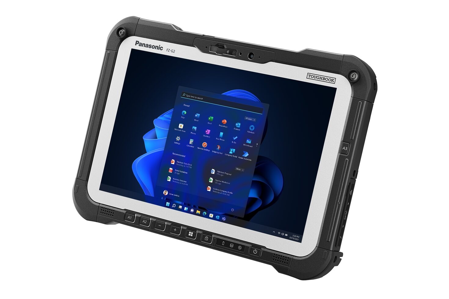 PANASONIC Panasonic TOUGHBOOK G2 mk3, 25,7 cm (10,1''), USB, Ethernet, 4G, SSD, Win. 11 Pro, schwarz