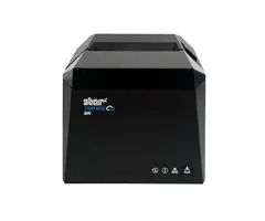 STAR MICRONICS EUROPE 39473790- Star TSP143IV X4, CloudPRNT, 8 dots/mm (203 dpi), snijder, USB, USB-C, BT, Ethernet, Wi-Fi, wit