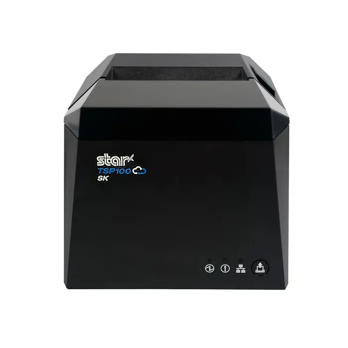 STAR MICRONICS EUROPE 39473890- Star TSP143IV X4, CloudPRNT, 8 pts/mm (203 dpi), massicot, USB, USB-C, BT, Ethernet, Wi-Fi, gris